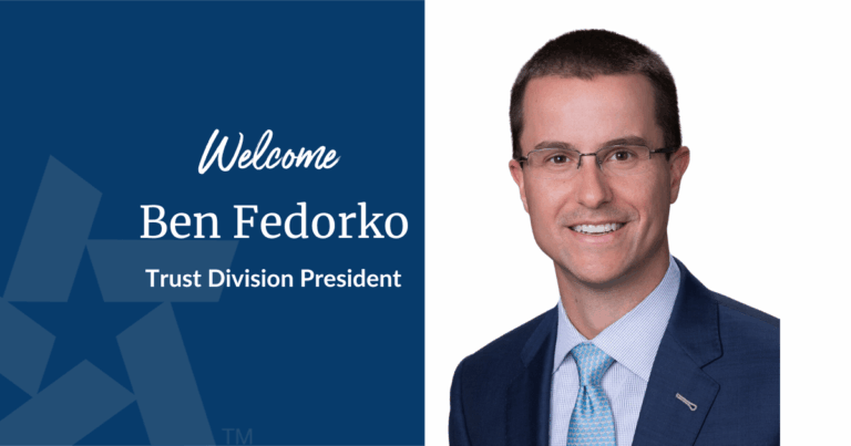 Texas Regional Bank Adds Ben Fedorko as Trust Division President