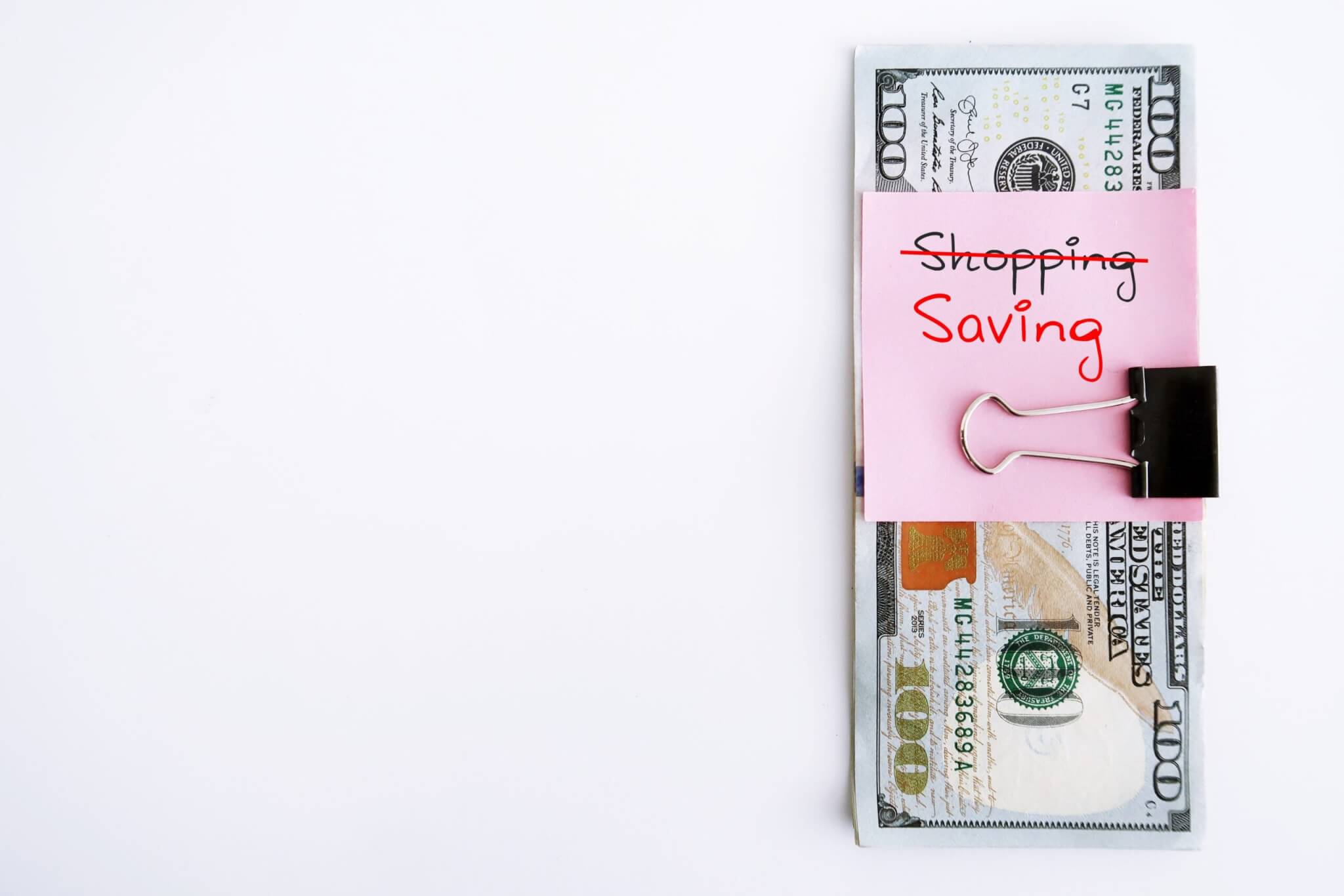 Spending Less is Not Saving