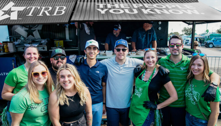 Tailgating with UNT Mean Green