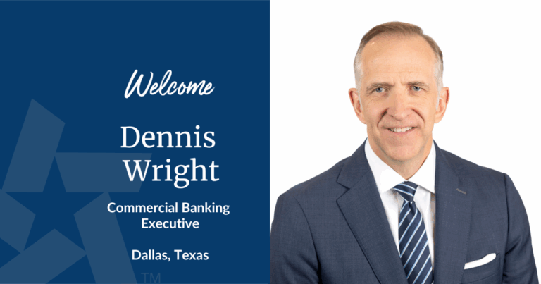 TRB Welcomes Dennis Wright as North Dallas Commercial Banking Executive