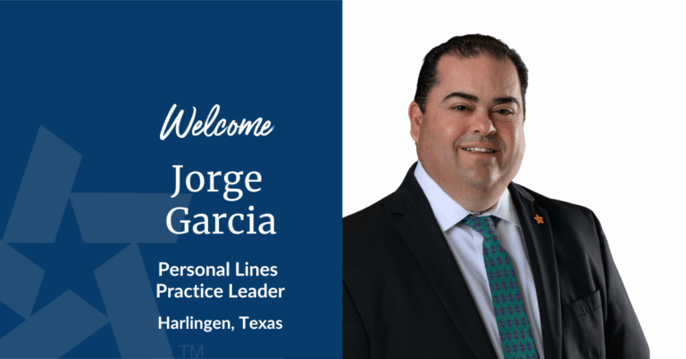 TRB Insurance Welcomes Jorge Garcia as Personal Lines Practice Leader