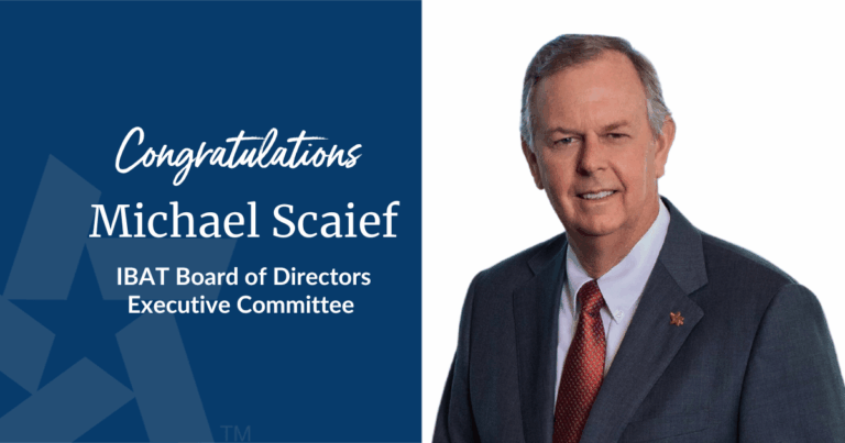 Scaief Holds Leadership Position with Largest State Community Banking Association in the Nation