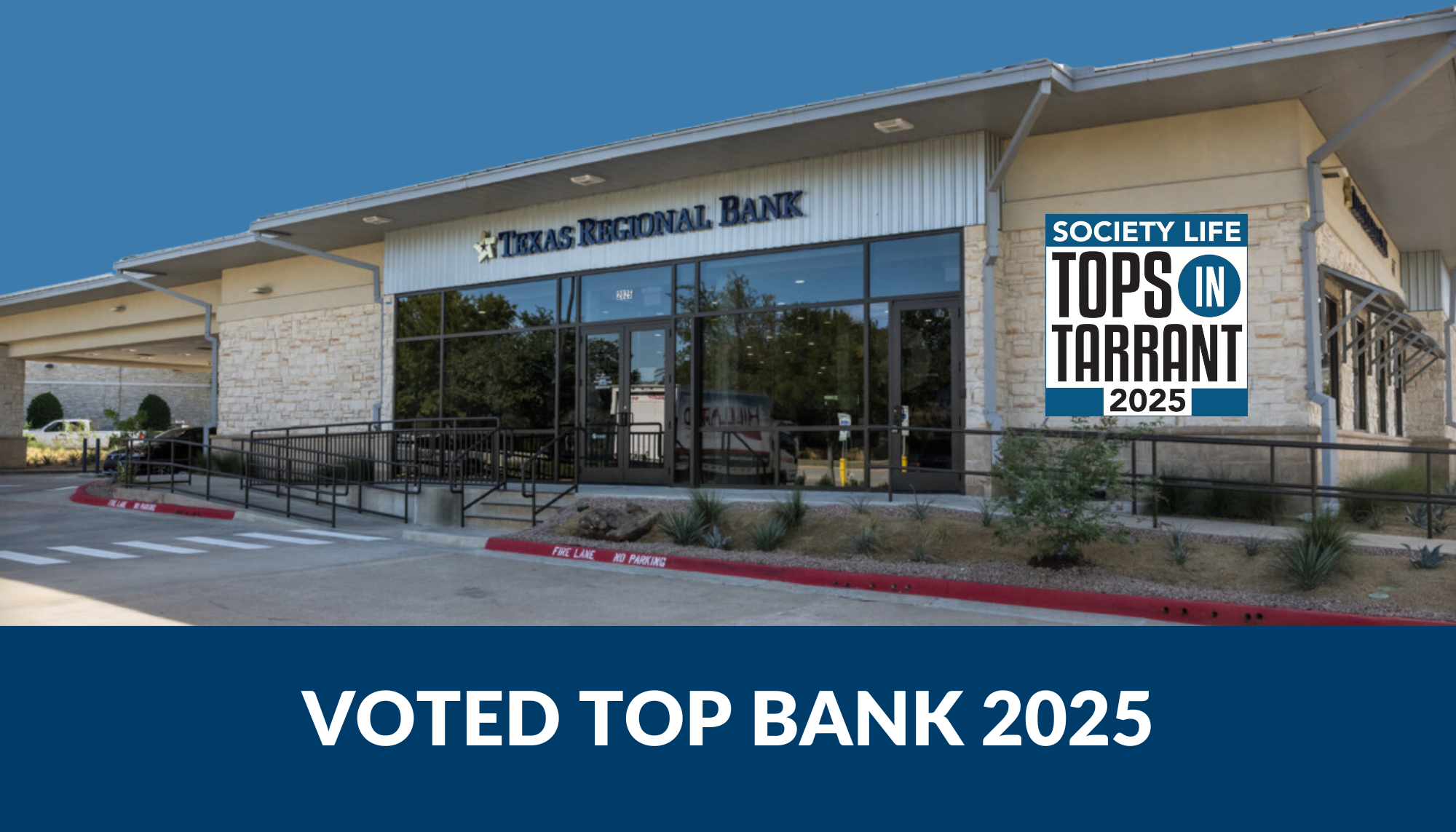 Texas Regional Bank Voted Top Bank in Tarrant County