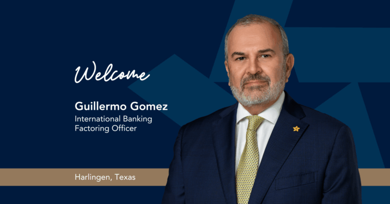 TRB Welcomes: Guillermo Gómez, International Banking Factoring Officer