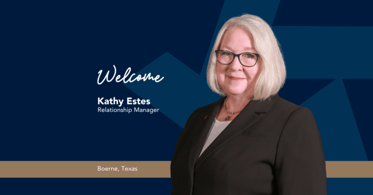 TRB Welcomes: Kathy Estes, Relationship Manager in Boerne