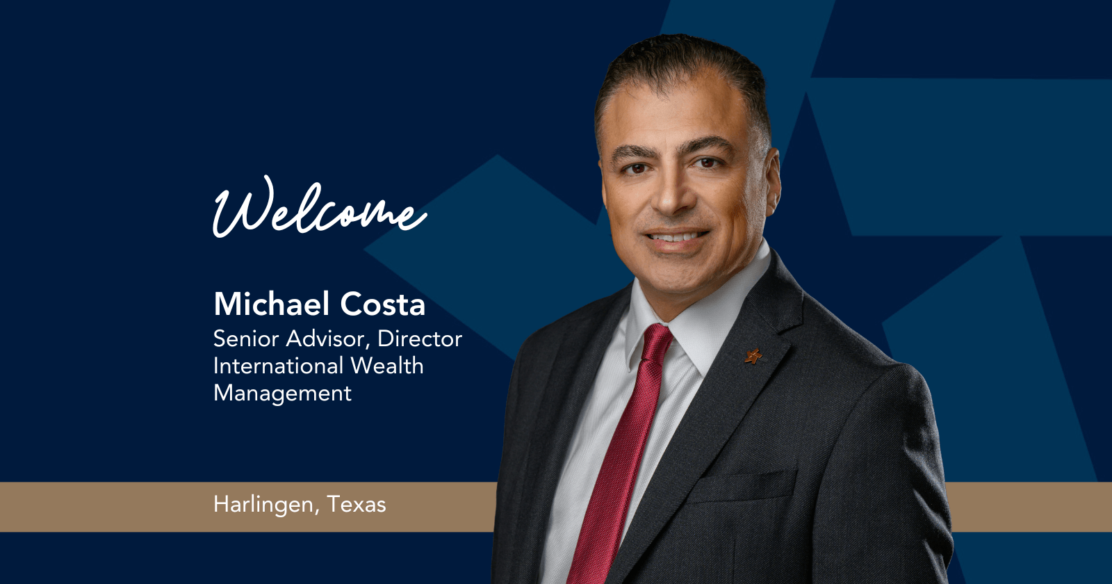TRB Welcomes: Michael Costa, Director of International Wealth Management