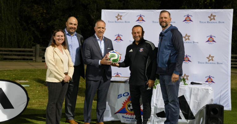 Texas Regional Bank Announces Sponsorship of Solar Soccer Club Ahead of Spring Season