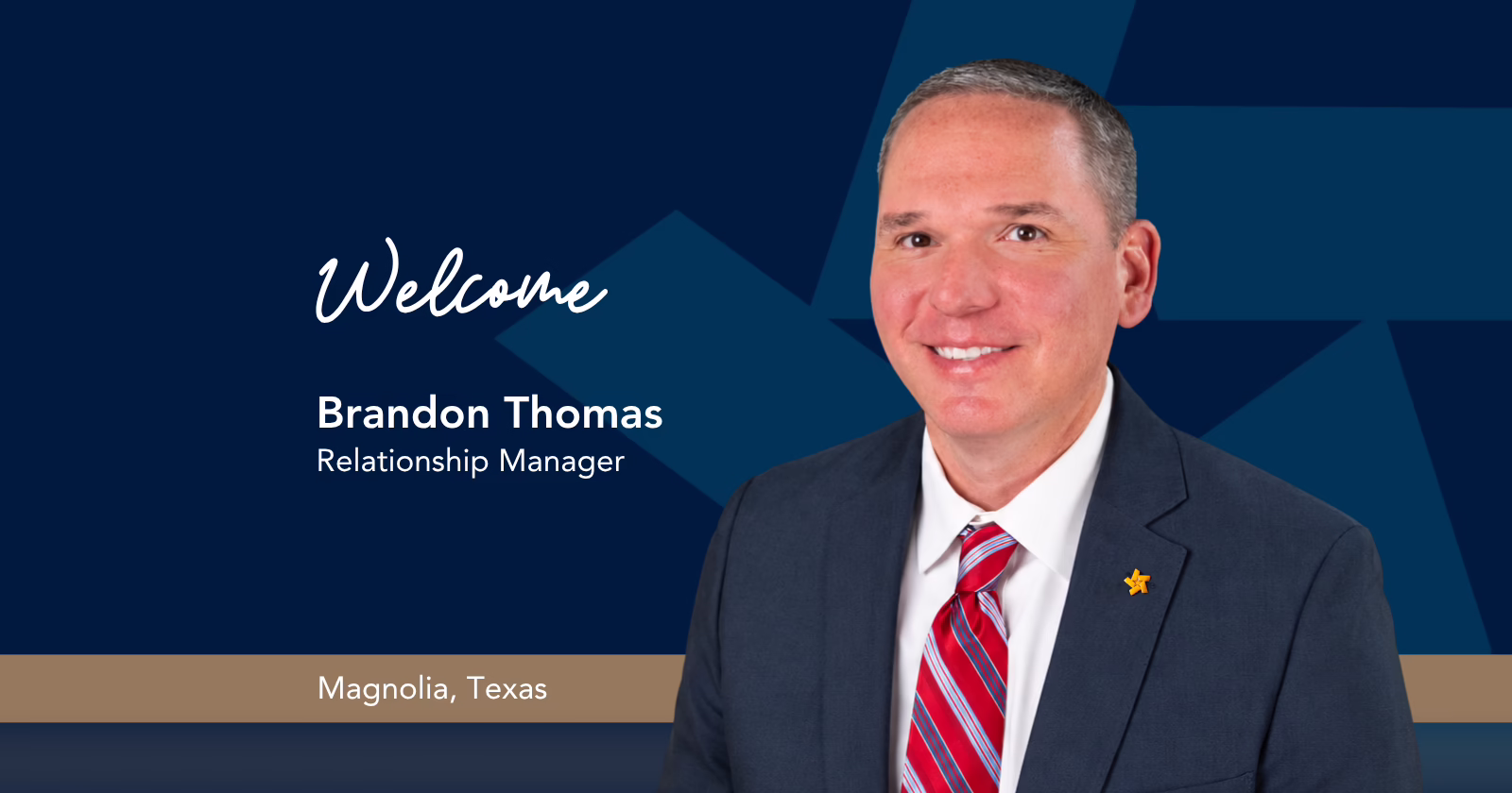 TRB Welcomes: Brandon Thomas as Relationship Manager in Magnolia
